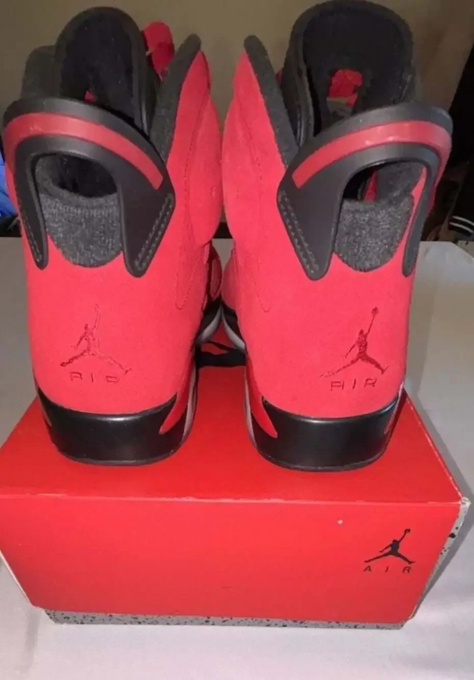 Nike Air Jordan 6 Retro Toro Bravo Varsity Red Black Size 10.5 CT8529-600